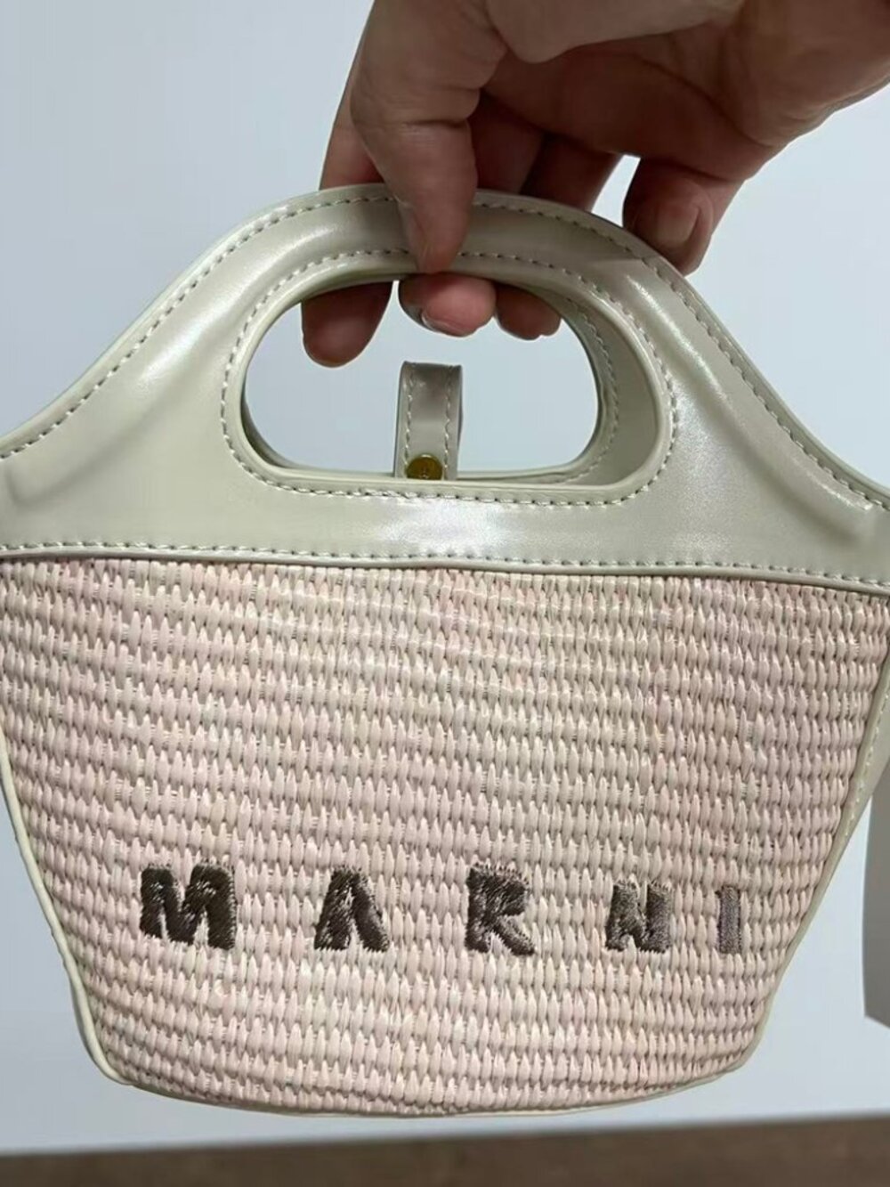 Marni Mini Raffia Basket Bag - Picture 7 of 7